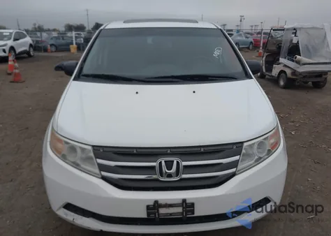 2011 Honda Odyssey Ex-L from USA, damaged, VIN 5FNRL5H66BB099528